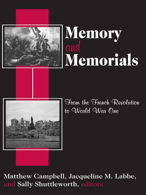 cover image of Memory and Memorials